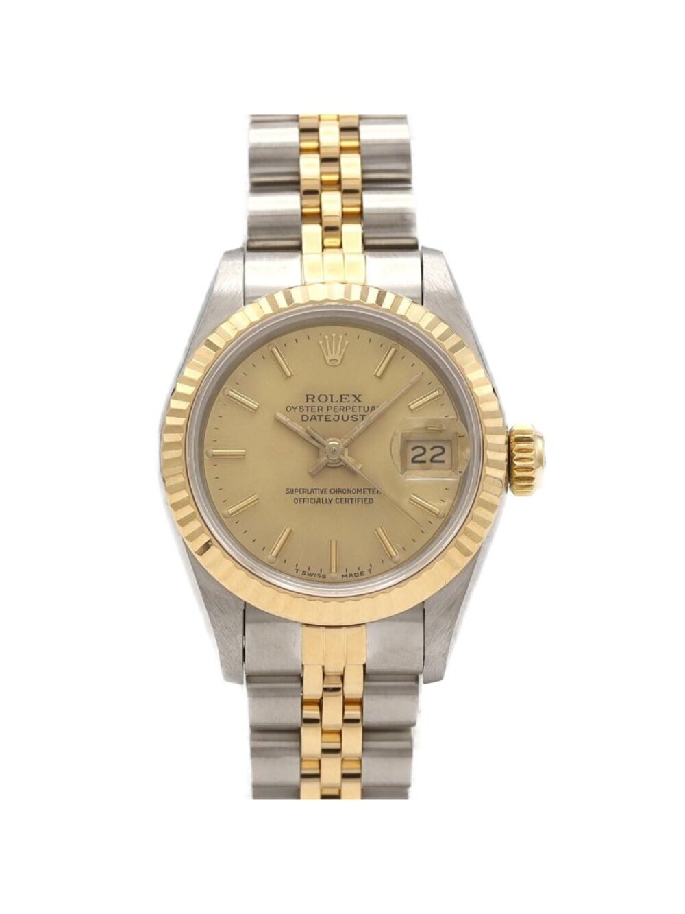 Rolex Datejust Stainless Steel Yellow Gold Automatic